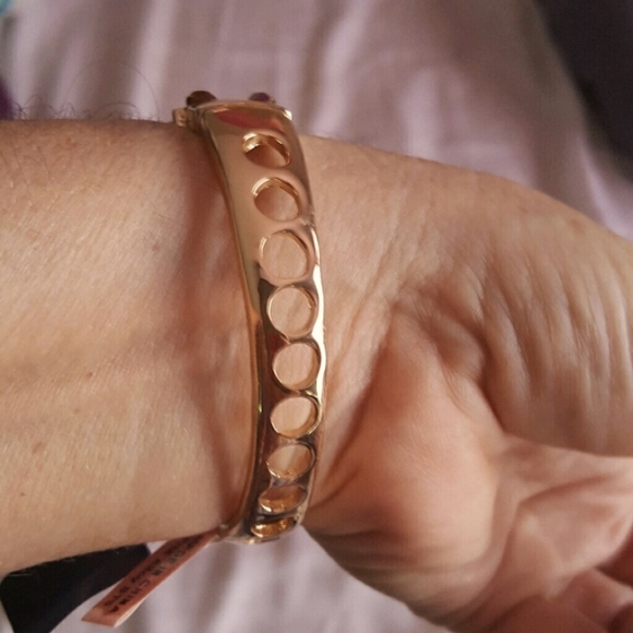 Multi Color Austrian Crystal Bangle - Picture 6 of 6